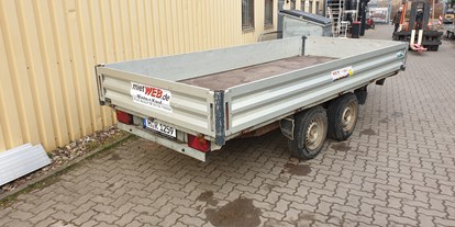 Anhänger - Niedersachsen - Anhänger 3,5 to  4 x 1,8 m  Pritsche Leergewicht 770 kg