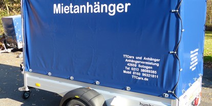 Anhänger - Nordrhein-Westfalen - Planenanhänger 750kg 2,5m